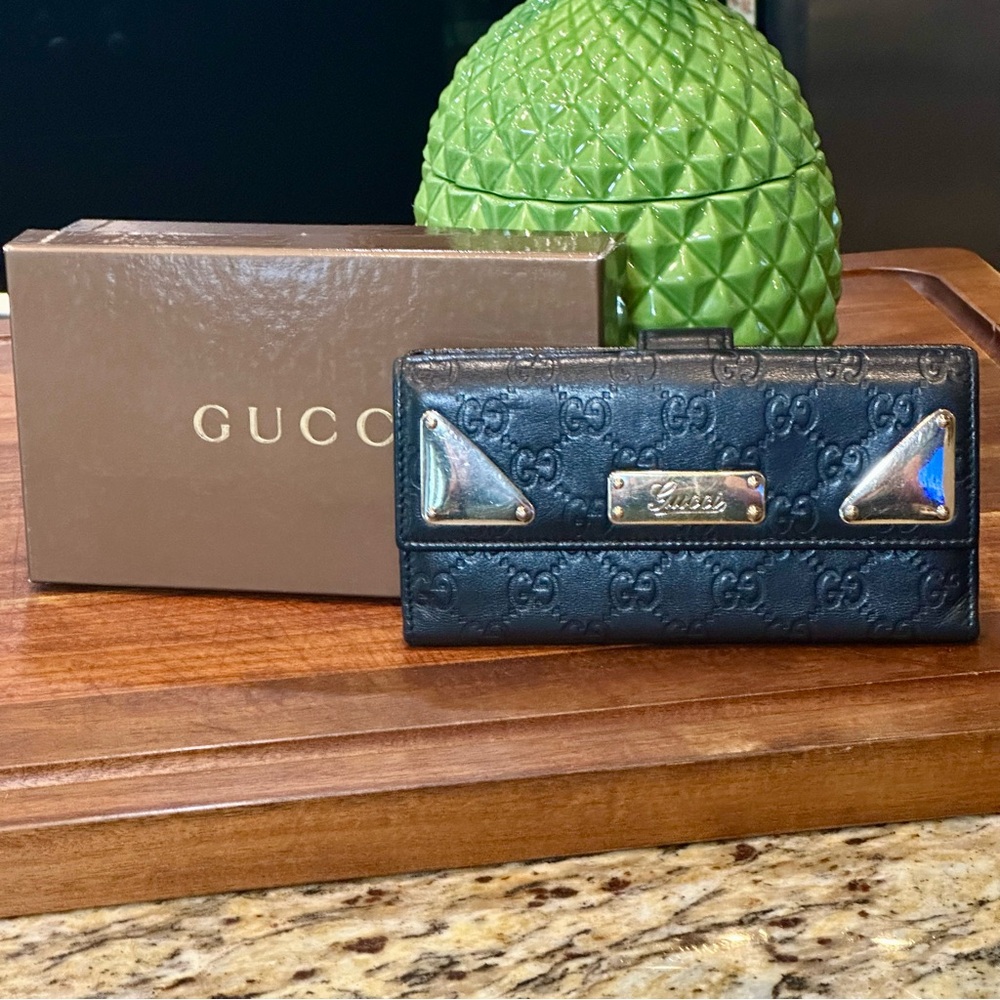 Gucci Guccissima Indy Continental Wallet